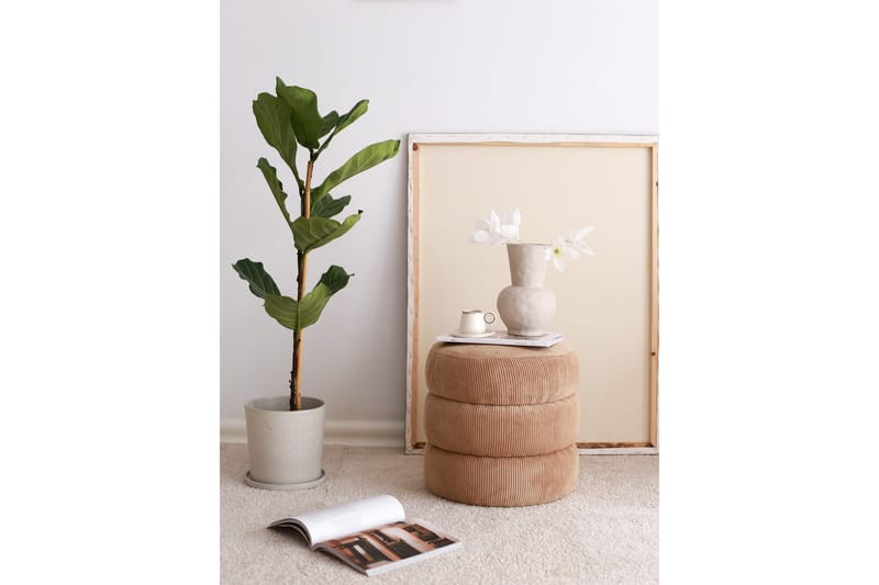 Boum Sittepuff 40 cm - Camel - Møbler - Stoler - Krakk - Puff