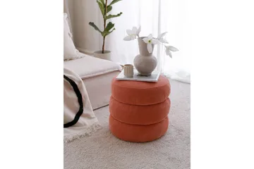 Boum Sittepuff 40 cm - Koral - Møbler - Stoler - Krakk - Puff