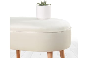 Bowie Sittepuff 63 cm - Beige - Møbler - Stoler - Krakk - Puff