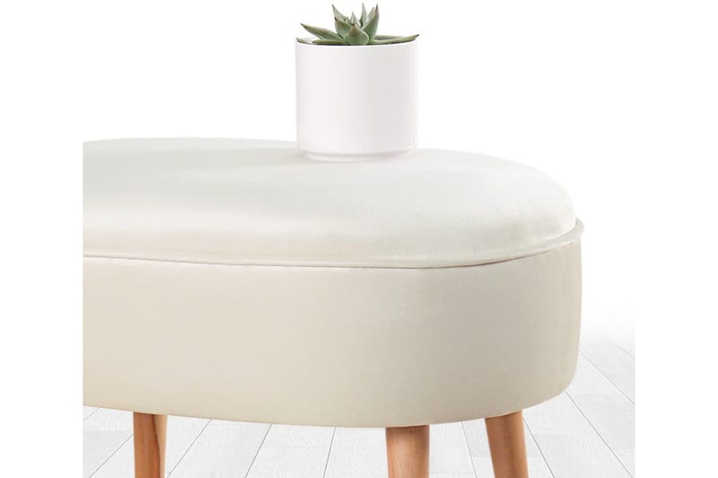 Bowie Sittepuff 63 cm - Beige - Møbler - Stoler - Krakk - Puff