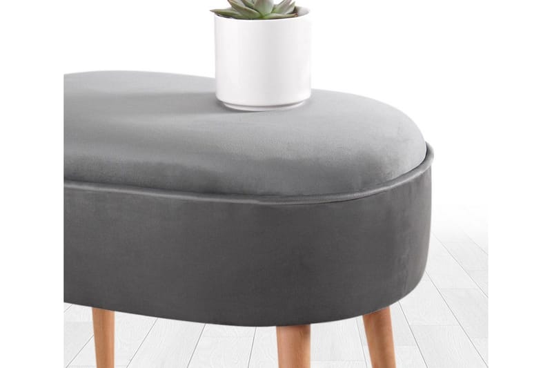 Bowie Sittepuff 63 cm - Grå - Møbler - Stoler - Krakk - Puff