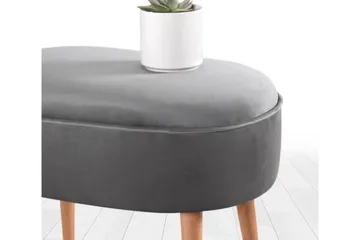 Bowie Sittepuff 63 cm - Grå - Møbler - Stoler - Krakk - Puff