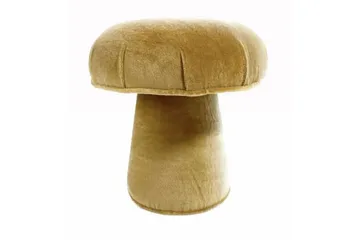Ceremony Sittepuff 40 cm - Beige/Sennep - Møbler - Stoler - Krakk - Puff