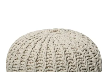 CONRAD II Puff 50 cm - Beige - Møbler - Stoler - Krakk - Puff