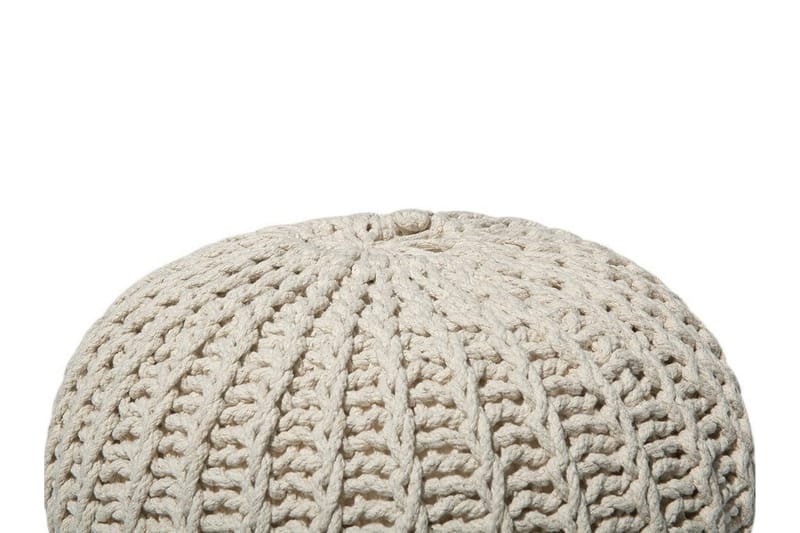 CONRAD II Puff 50 cm - Beige - Møbler - Stoler - Krakk - Puff