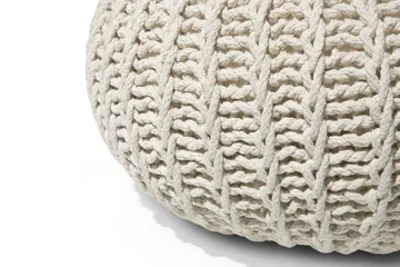 CONRAD II Puff 50 cm - Beige - Møbler - Stoler - Krakk - Puff