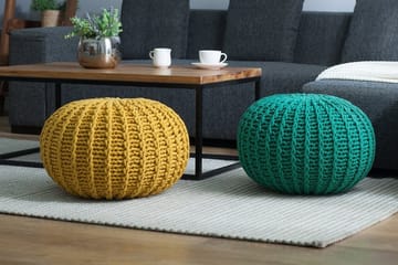 Conrad Il Puff 50 cm - Grønn - Møbler - Stoler - Krakk - Puff