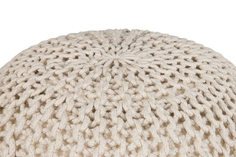 CONRAD Sittepute 50 cm - Gul - Møbler - Stoler - Krakk - Puff