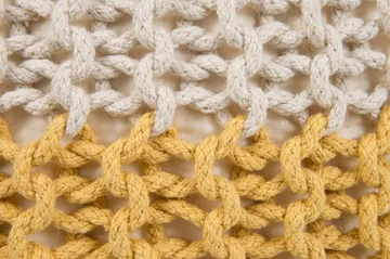 CONRAD Sittepute 50 cm - Gul - Møbler - Stoler - Krakk - Puff