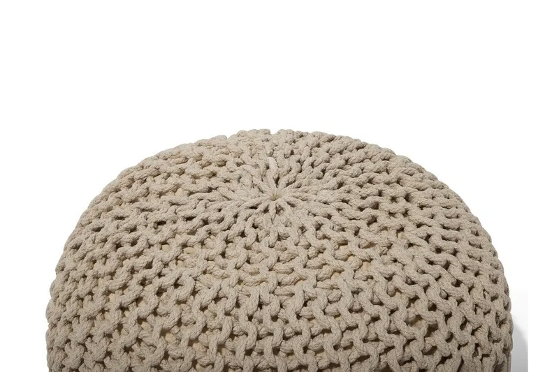 Conrad Puff 40 cm - Beige - Møbler - Stoler - Krakk - Puff