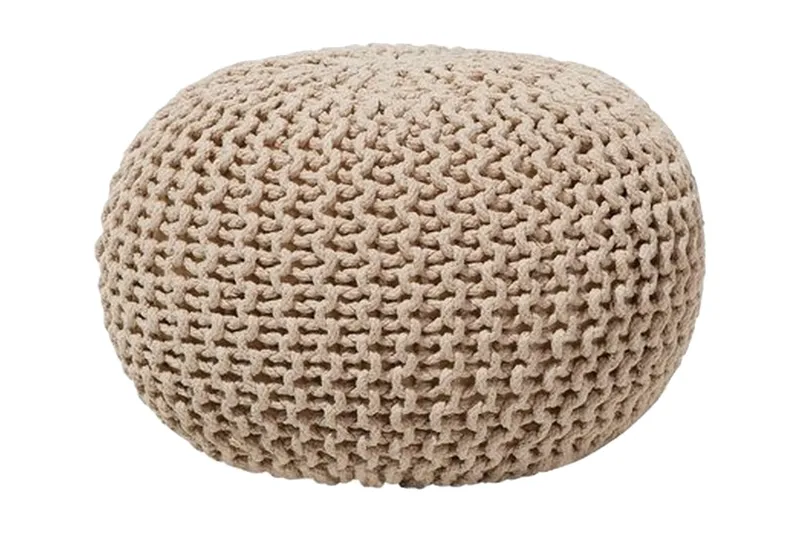Conrad Puff 40 cm, Beige