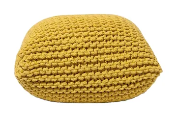 Conrad Puff 50 cm - Gul - Møbler - Stoler - Krakk - Puff