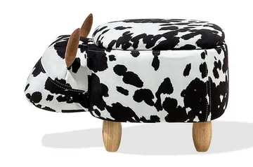COW Puff 60 cm - Svart - Møbler - Stoler - Krakk - Puff