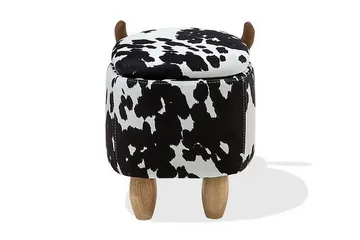 COW Puff 60 cm - Svart - Møbler - Stoler - Krakk - Puff