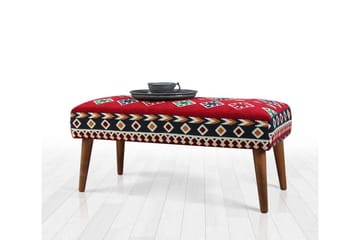 Crossett Sittepuff 91 cm - Rød - Møbler - Stoler - Krakk - Puff