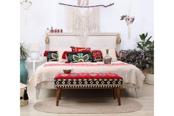 Crossett Sittepuff 91 cm - Rød - Møbler - Stoler - Krakk - Puff