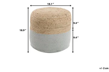 Dalama Sittepute 46 cm - Beige - Møbler - Stoler - Krakk - Puff