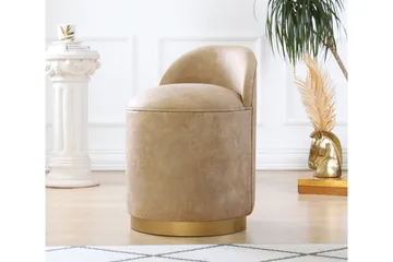 Dango Sittepuff 45 cm - Beige - Møbler - Stoler - Krakk - Puff