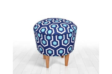 Debesis Sittepuff 42 cm - Blå - Møbler - Stoler - Krakk - Puff