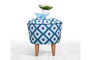 Debesis Sittepuff 42 cm - Lys blå - Møbler - Stoler - Krakk - Puff