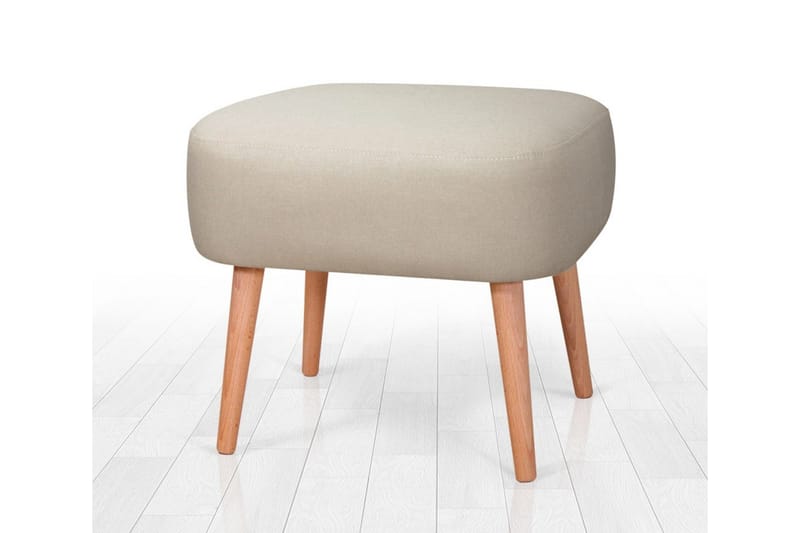 Demopolis Sittepuff 50 cm - Beige - Møbler - Stoler - Krakk - Puff