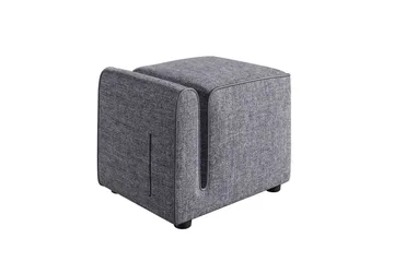 Puff Djarhint Grå - Grå - Møbler - Stoler - Krakk - Puff