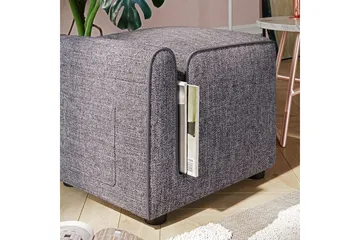 Puff Djarhint Grå - Grå - Møbler - Stoler - Krakk - Puff