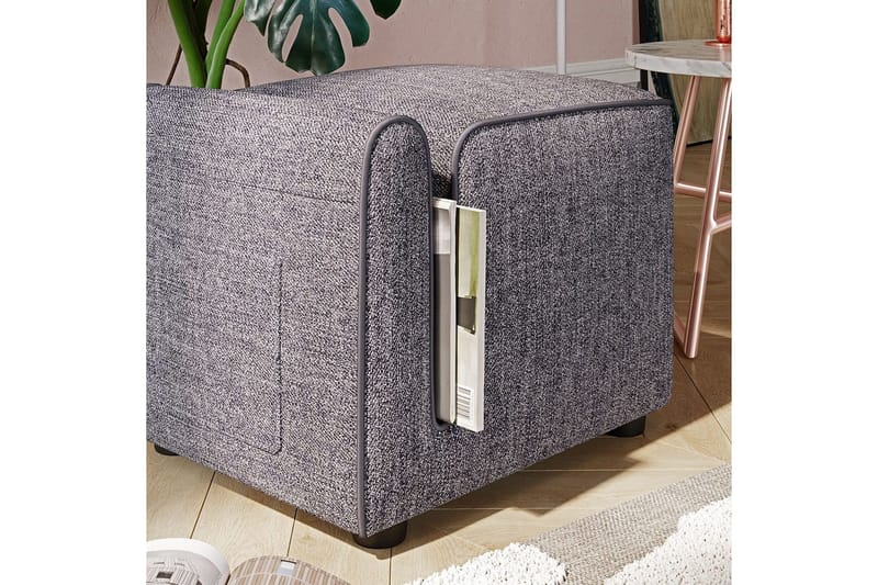 Puff Djarhint Grå - Grå - Møbler - Stoler - Krakk - Puff