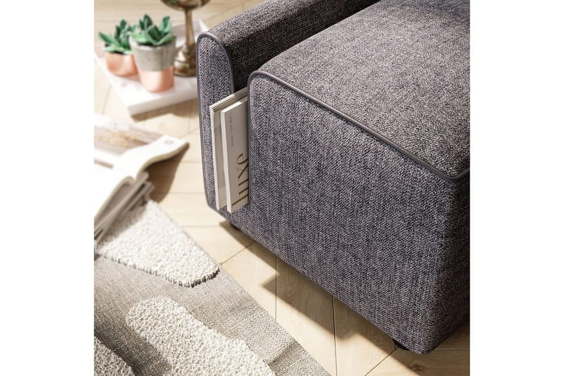 Puff Djarhint Grå - Grå - Møbler - Stoler - Krakk - Puff