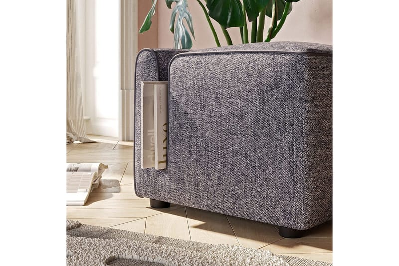 Puff Djarhint Grå - Grå - Møbler - Stoler - Krakk - Puff