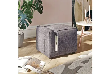 Puff Djarhint Grå - Grå - Møbler - Stoler - Krakk - Puff