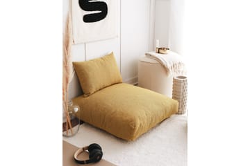 Dokuma Sittepuff 70 cm - Sennep - Møbler - Stoler - Krakk - Puff