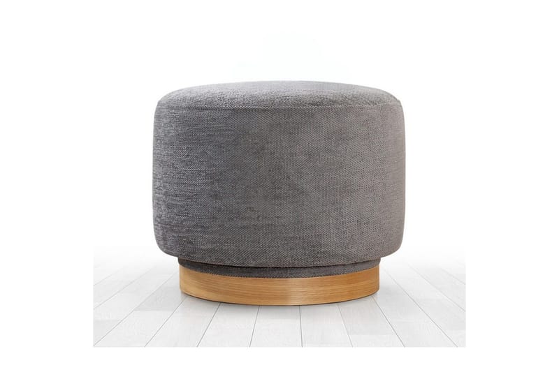 Puff Doroufield Grå - Grå - Møbler - Stoler - Krakk - Puff