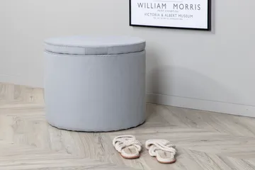 Dunken Sittepuff - Grå - Møbler - Stoler - Krakk - Puff