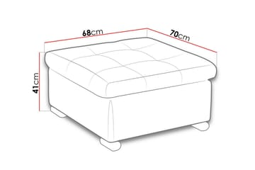 Dynir Puff - Grønn - Møbler - Stoler - Krakk - Puff