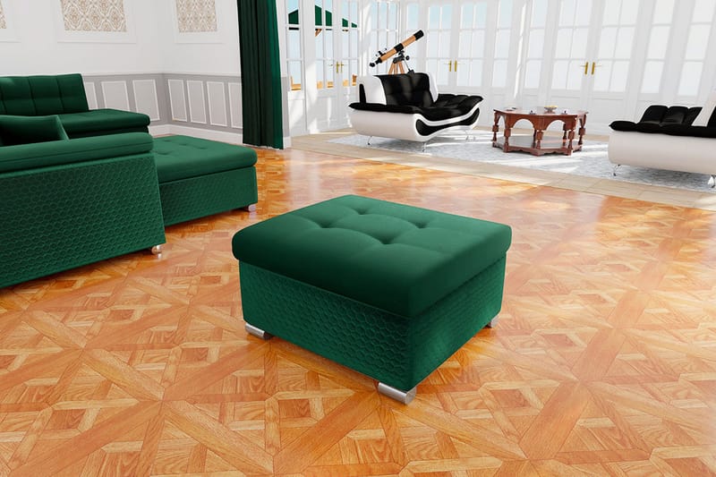 Dynir Puff - Grønn - Møbler - Stoler - Krakk - Puff