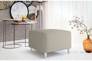 Eifion Sittepuff Beige - Møbler - Stoler - Krakk - Puff