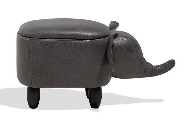 Elephant Puff 70 cm - Grå - Møbler - Stoler - Krakk - Puff