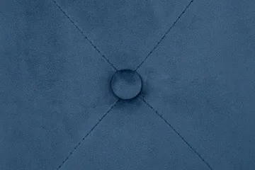 Emmerlyn Sittepuff Fløyel - Blå - Møbler - Stoler - Krakk - Puff