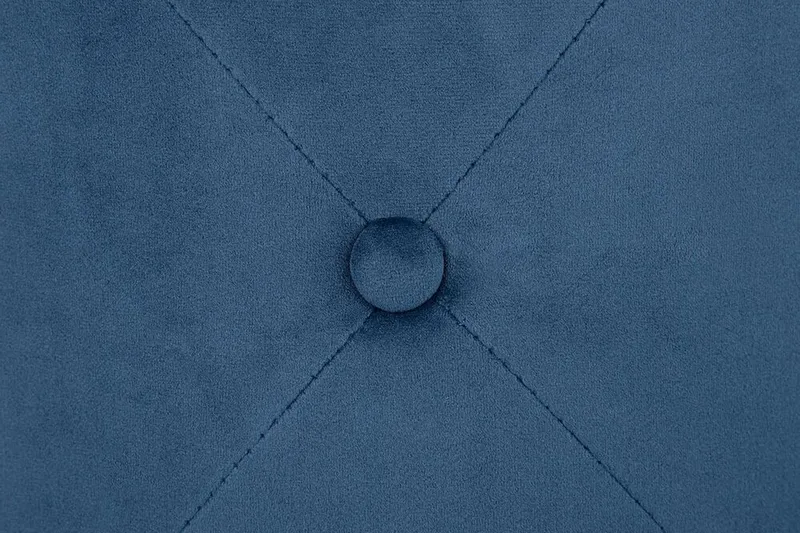 Emmerlyn Sittepuff Fløyel - Blå - Møbler - Stoler - Krakk - Puff