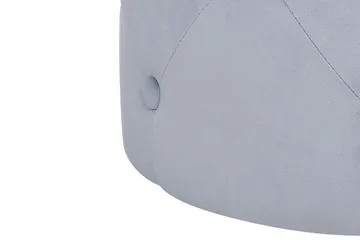 Emmerlyn Sittepuff Fløyel - Grå - Møbler - Stoler - Krakk - Puff