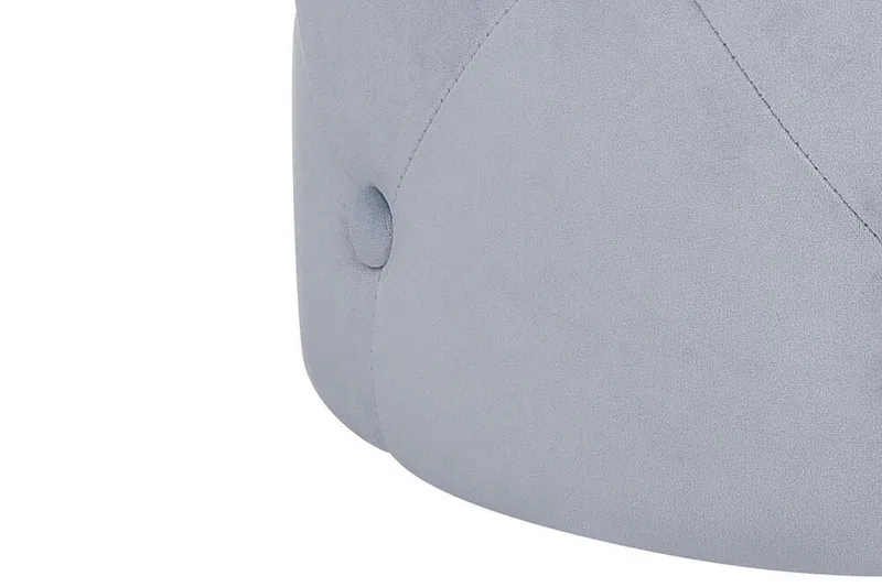 Emmerlyn Sittepuff Fløyel - Grå - Møbler - Stoler - Krakk - Puff