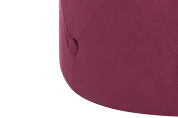 Emmerlyn Sittepuff Fløyel - Rød - Møbler - Stoler - Krakk - Puff