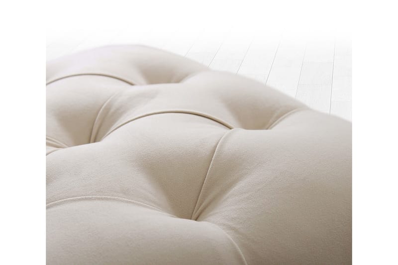 Frankfort Sittepuff 51 cm - Beige - Møbler - Stoler - Krakk - Puff