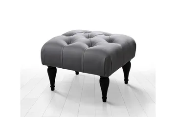 Frankfort Sittepuff 51 cm - Grå - Møbler - Stoler - Krakk - Puff