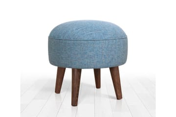 Fredericton Sittepuff 45 cm - Blå - Møbler - Stoler - Krakk - Puff