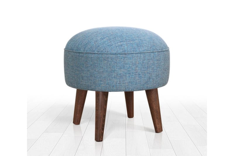 Fredericton Sittepuff 45 cm - Blå - Møbler - Stoler - Krakk - Puff
