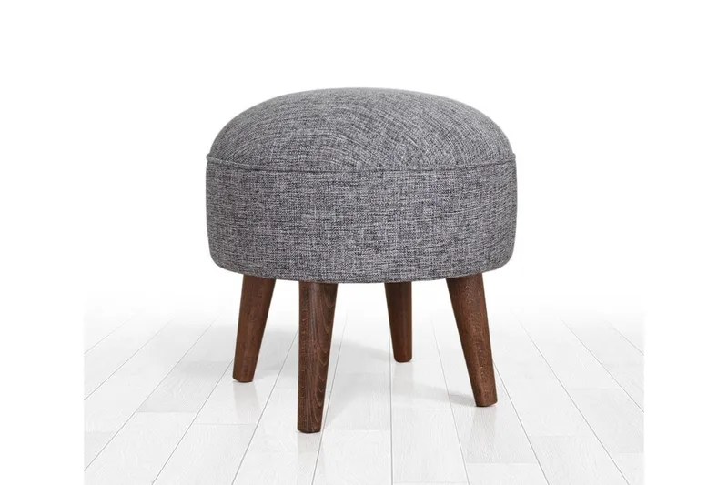 Fredericton Sittepuff 45 cm - Grå - Møbler - Stoler - Krakk - Puff