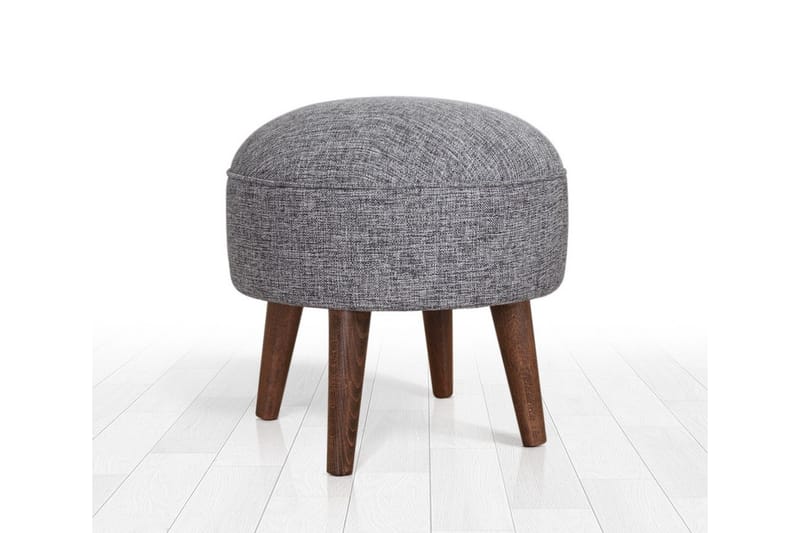 Fredericton Sittepuff 45 cm - Grå - Møbler - Stoler - Krakk - Puff
