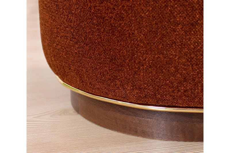 Galena Sittepuff 42 cm - Rød - Møbler - Stoler - Krakk - Puff